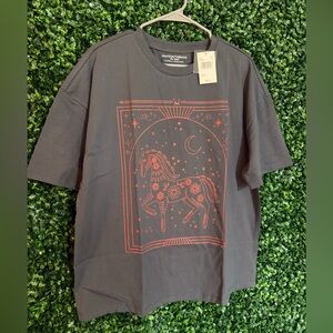 Grayson Threads Charcoal Tee with Red Graphic